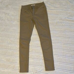 Levi’s skinny pants khaki
